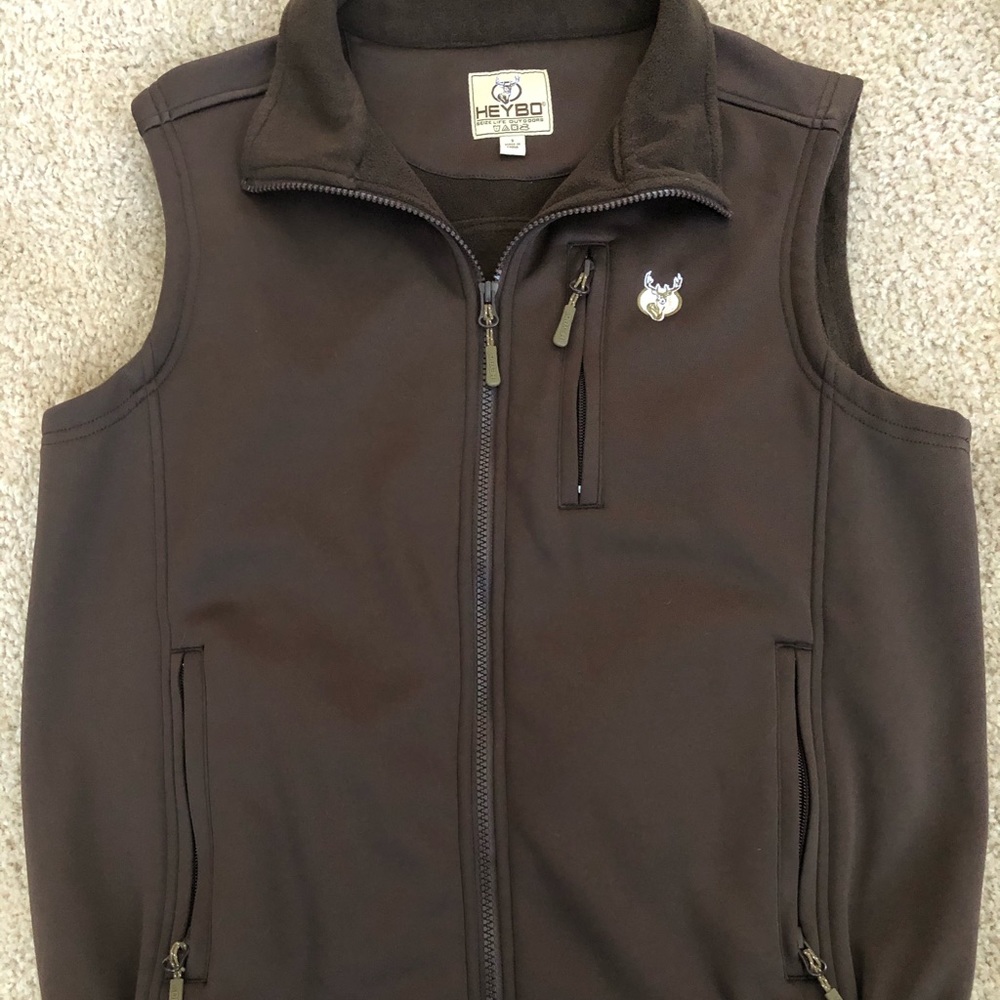 HeyBo Outdoor Sport Brown Vest Men’s Small